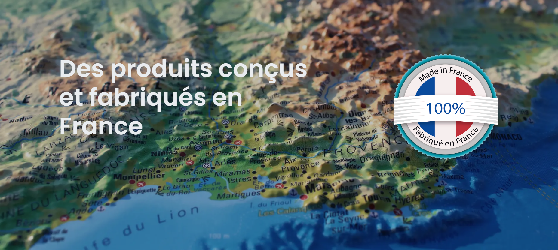 3Dmap — cartes en relief fabriquées en France