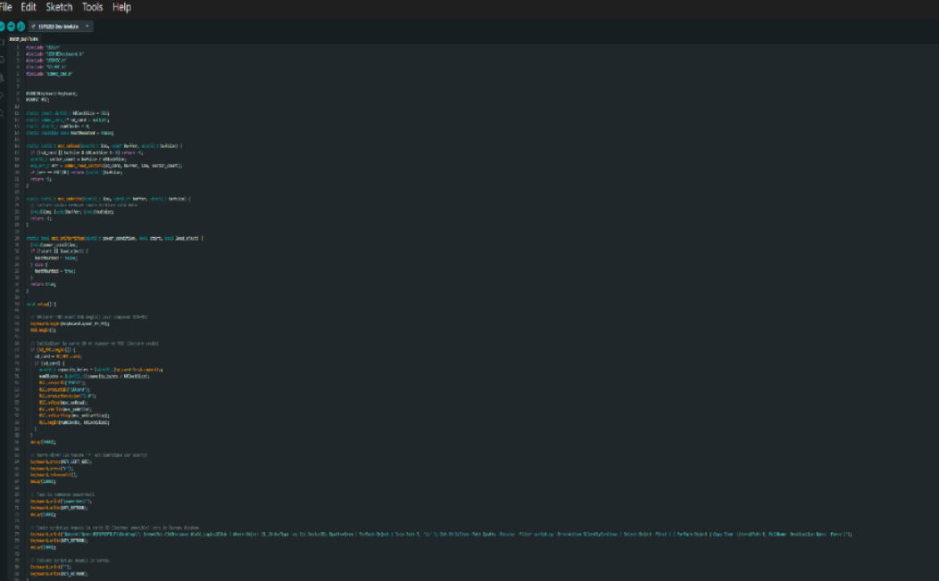Firmware Arduino pour ESP – Arduino IDE